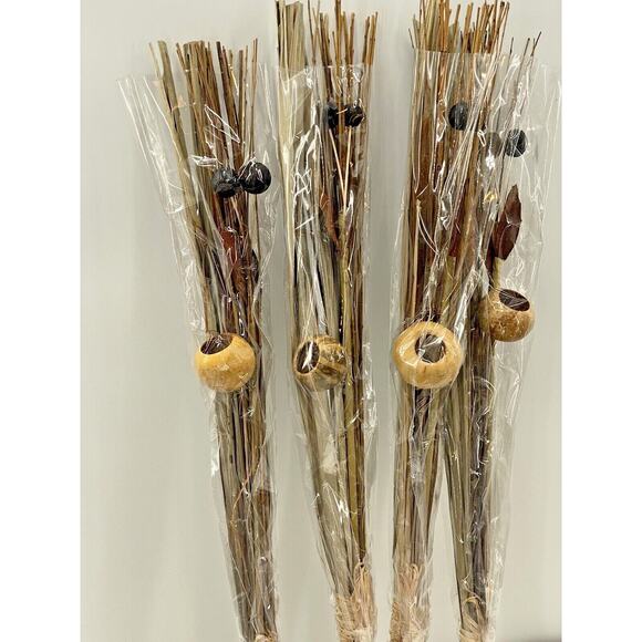 4 Bundles Long Stem Natural DRIED Twigs Berries Crafts Bouquets Arrangements - Picture 8 of 10